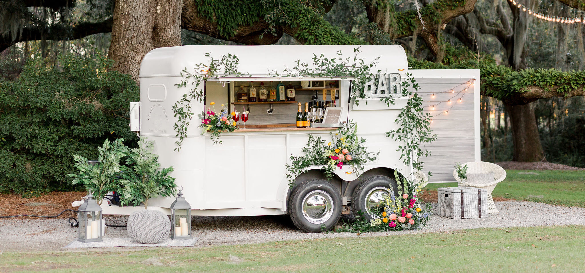 Mobile bar service in Charleston, SC for weddings, corporate events and more